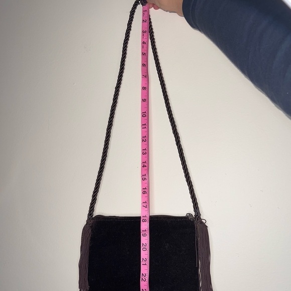 Capelli Brown Shoulder Bag with Jewels and Charms - Picture 5 of 14